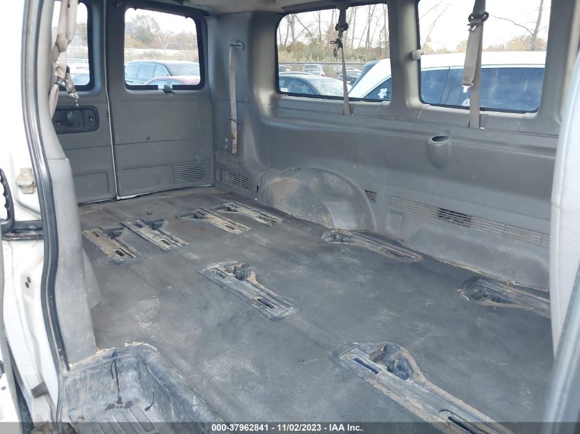 2014 CHEVROLET EXPRESS PASSENGER LT 1GAZGYFG9E1186654