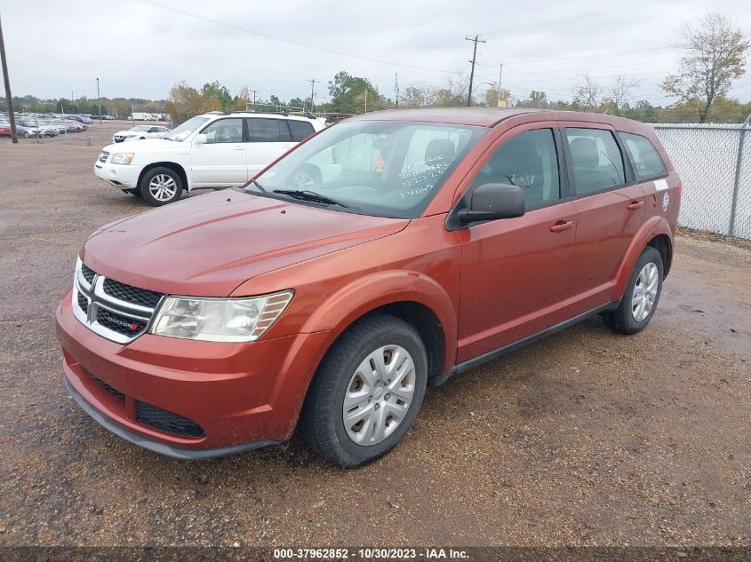2014 DODGE JOURNEY AMERICAN VALUE PKG - 3C4PDCAB0ET134165