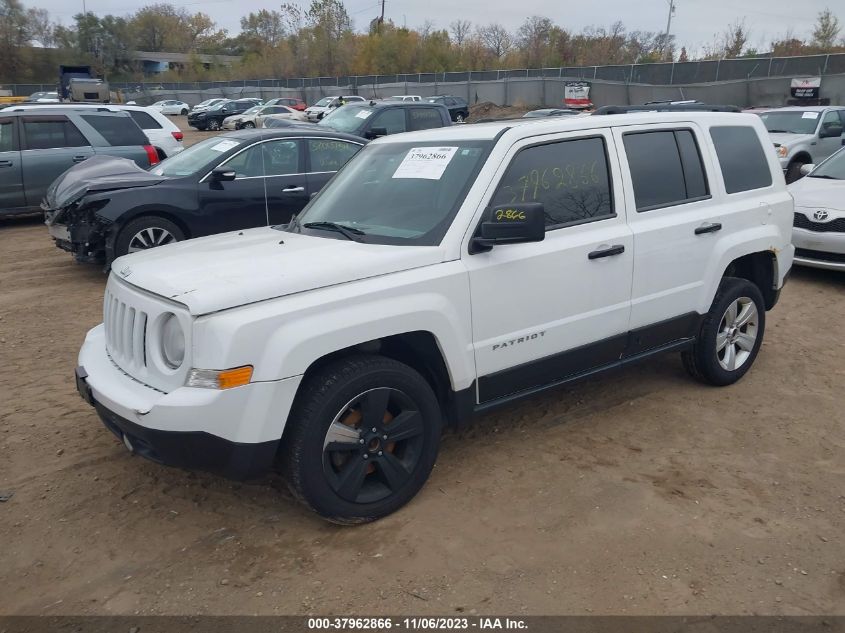 2013 JEEP PATRIOT LATITUDE - 1C4NJRFBXDD174348
