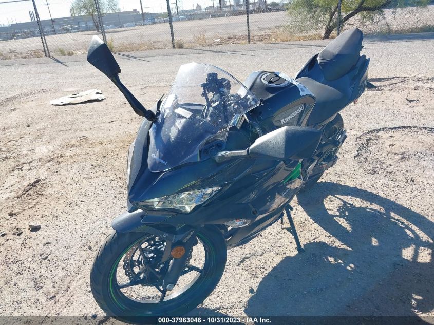 VIN JKAEXKG19PDAS5295 2023 KAWASAKI EX400