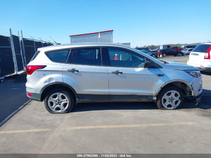 2019 FORD ESCAPE S - 1FMCU0F71KUA88313