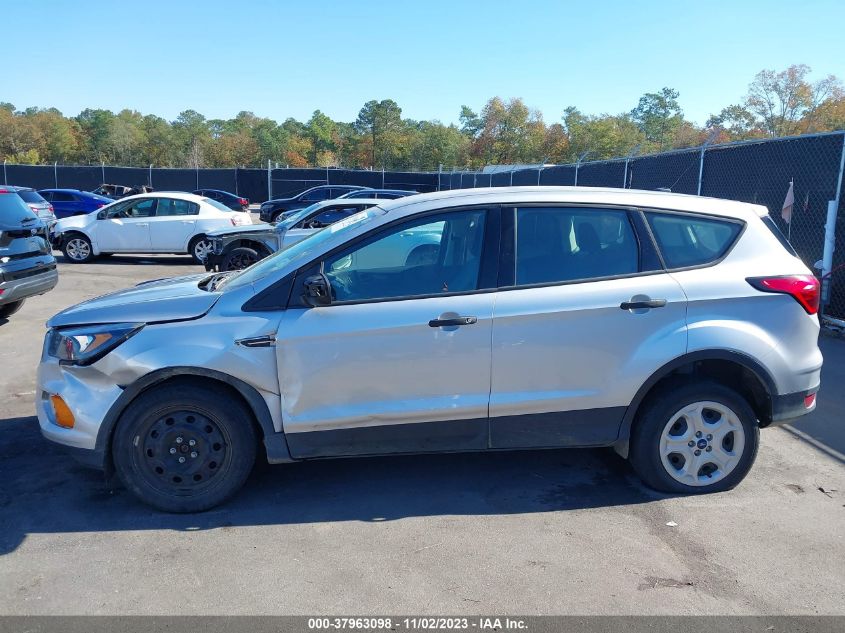 2019 FORD ESCAPE S - 1FMCU0F71KUA88313