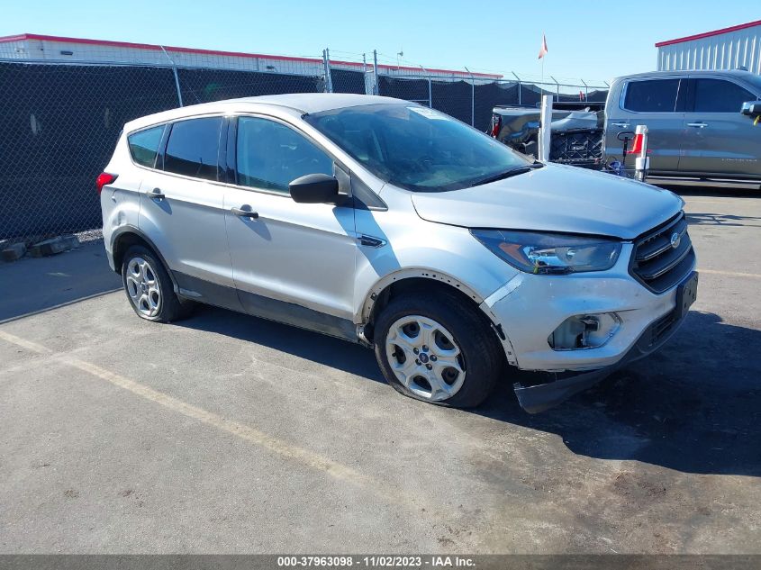 2019 FORD ESCAPE S - 1FMCU0F71KUA88313