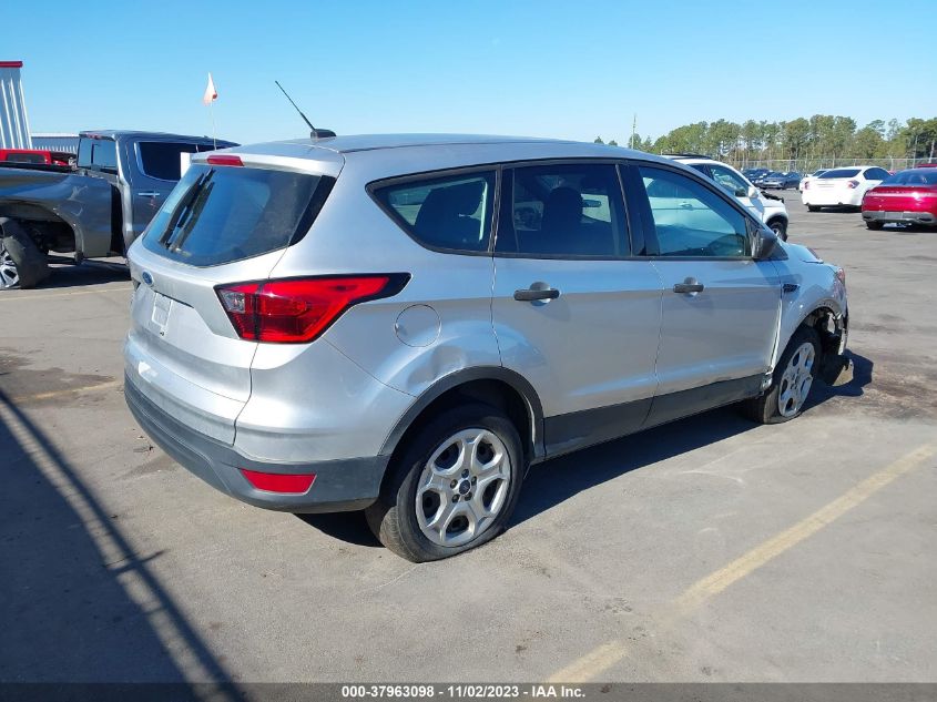 2019 FORD ESCAPE S - 1FMCU0F71KUA88313