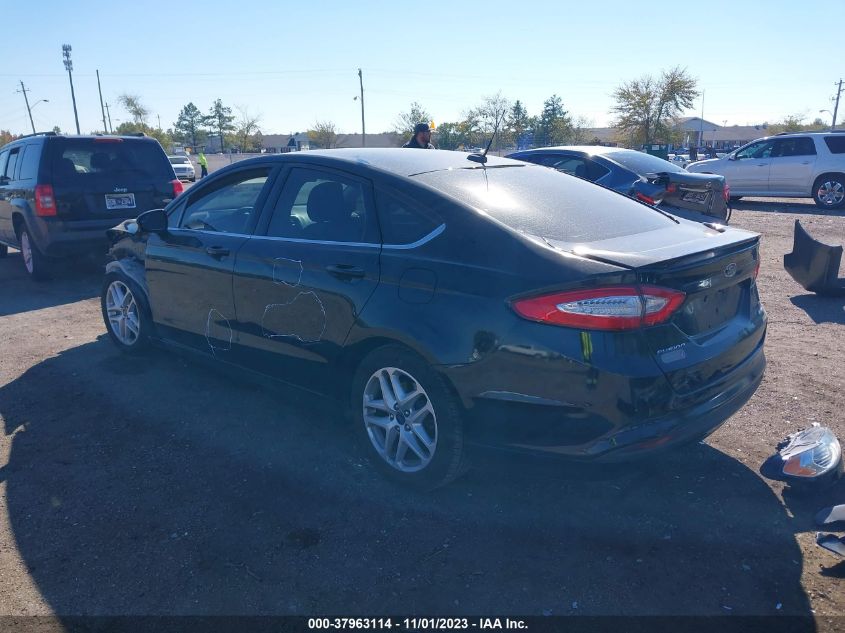 2016 FORD FUSION SE - 3FA6P0H75GR122165