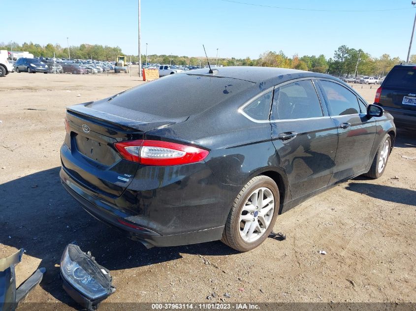 2016 FORD FUSION SE - 3FA6P0H75GR122165