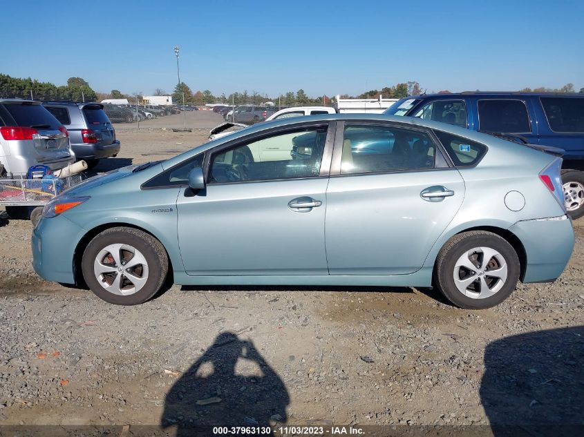 2014 TOYOTA PRIUS FOUR/FIVE/THREE/ONE/TWO - JTDKN3DU8E1858228