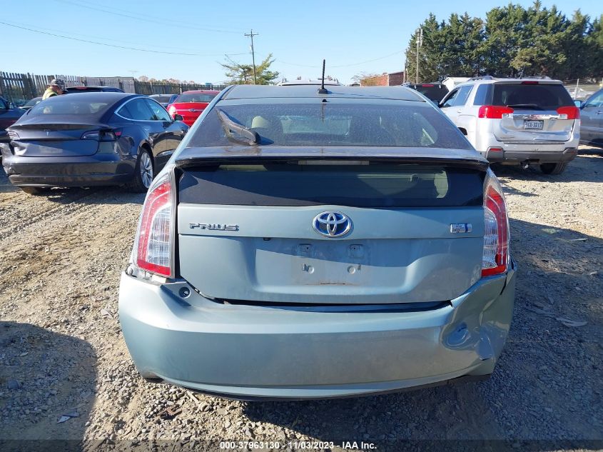 2014 TOYOTA PRIUS FOUR/FIVE/THREE/ONE/TWO - JTDKN3DU8E1858228