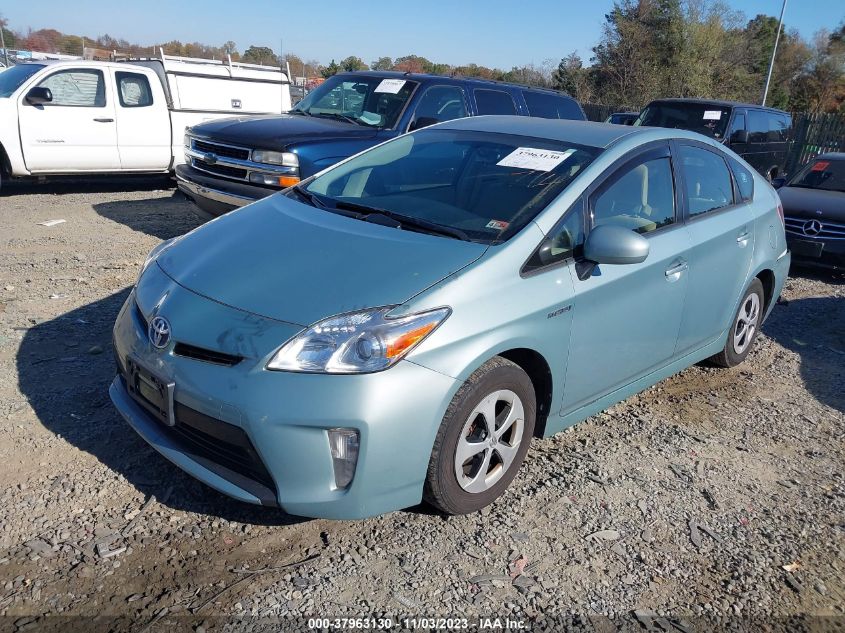 2014 TOYOTA PRIUS FOUR/FIVE/THREE/ONE/TWO - JTDKN3DU8E1858228