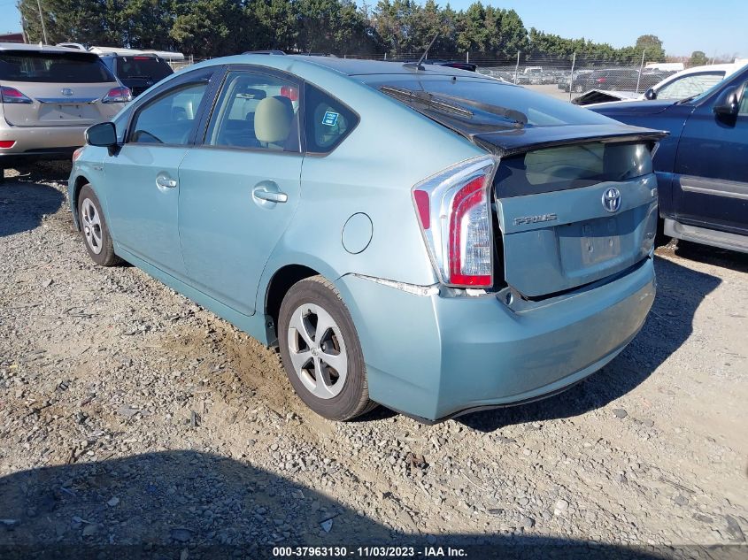 2014 TOYOTA PRIUS FOUR/FIVE/THREE/ONE/TWO - JTDKN3DU8E1858228