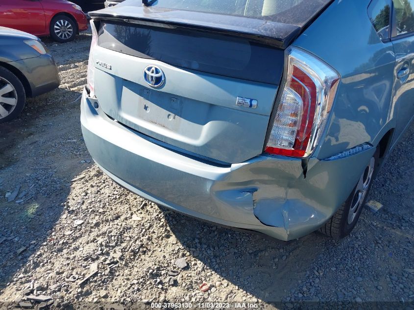 2014 TOYOTA PRIUS FOUR/FIVE/THREE/ONE/TWO - JTDKN3DU8E1858228