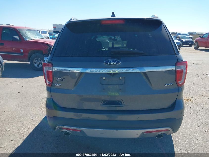 2017 FORD EXPLORER XLT - 1FM5K8D80HGB12004