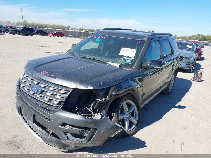 2017 FORD EXPLORER XLT - 1FM5K8D80HGB12004