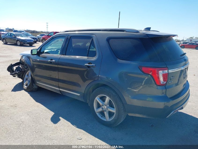 2017 FORD EXPLORER XLT - 1FM5K8D80HGB12004