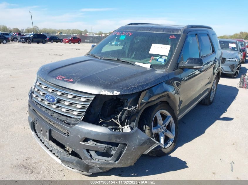 2017 FORD EXPLORER XLT - 1FM5K8D80HGB12004