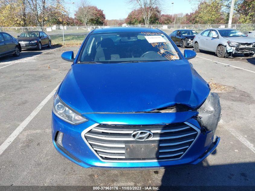 2017 HYUNDAI ELANTRA SE/VALUE/LIMITED - KMHD84LF3HU250866