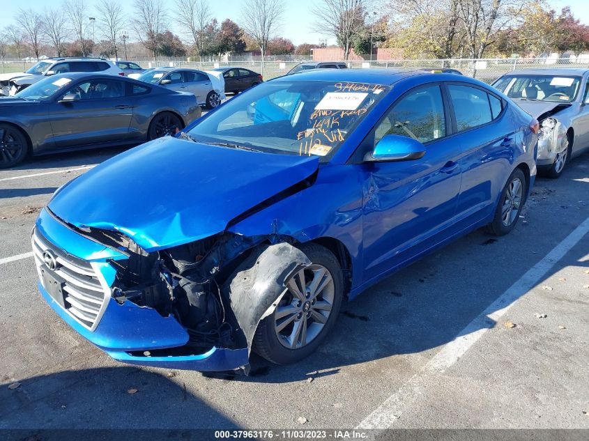 2017 HYUNDAI ELANTRA SE/VALUE/LIMITED - KMHD84LF3HU250866