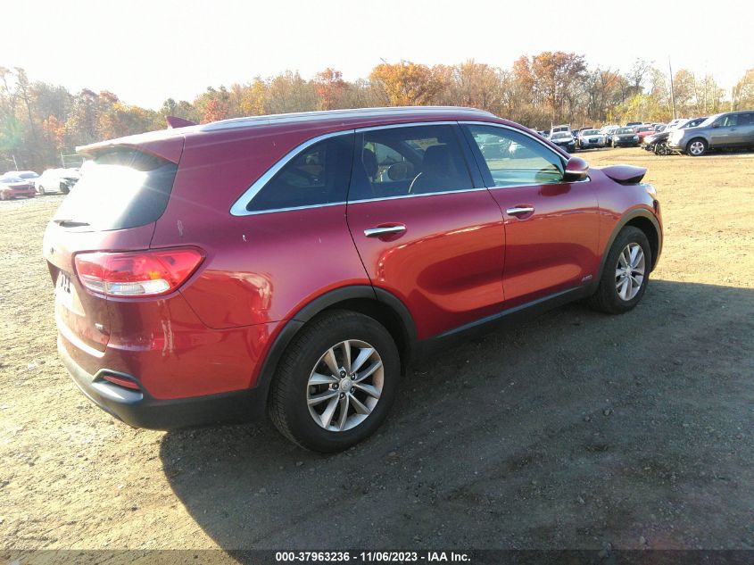 2016 KIA SORENTO LX - 5XYPGDA30GG011157