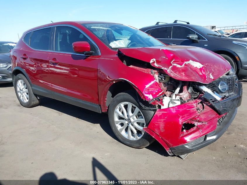 JN1BJ1AV7MW312604 NISSAN ROGUE SPORT S FWD XTRONIC CVT 2021