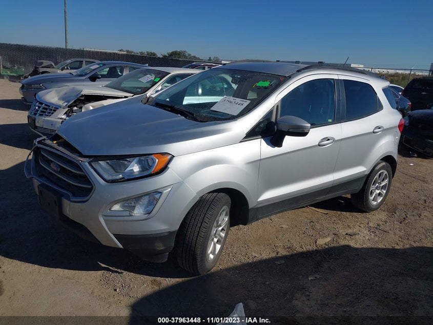 VIN MAJ3S2GE3MC406594 2021 FORD ECOSPORT SE