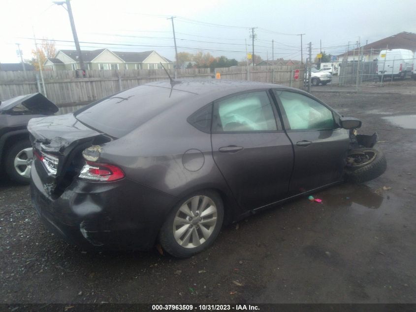 2014 DODGE DART SXT - 1C3CDFBB4ED907826