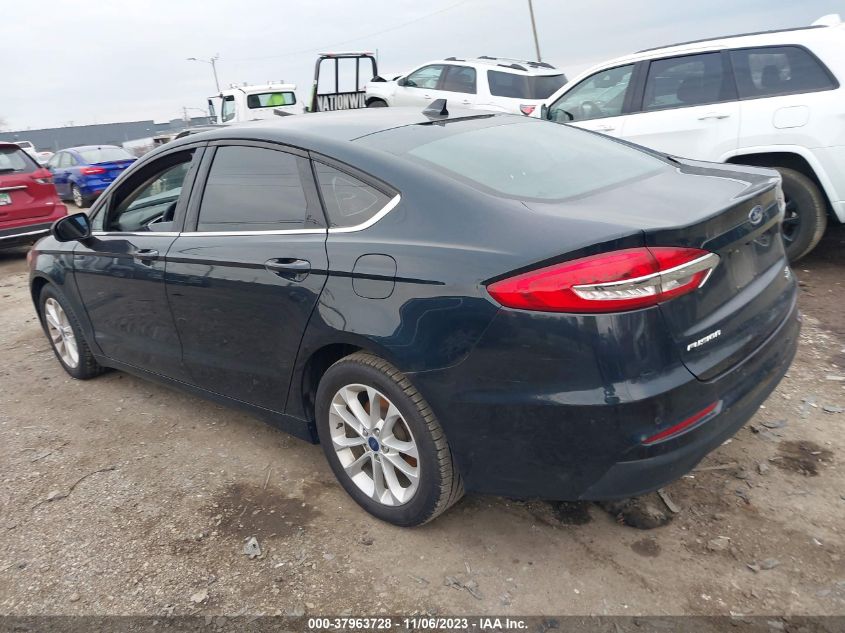 2020 FORD FUSION SE - 3FA6P0HD2LR167399