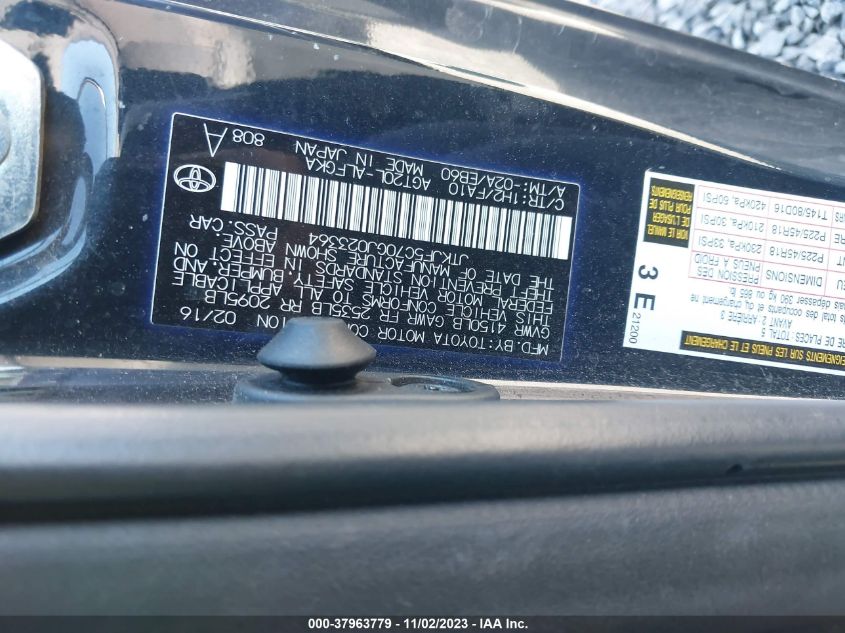 2016 TOYOTA SCION TC - JTKJF5C70GJ023364