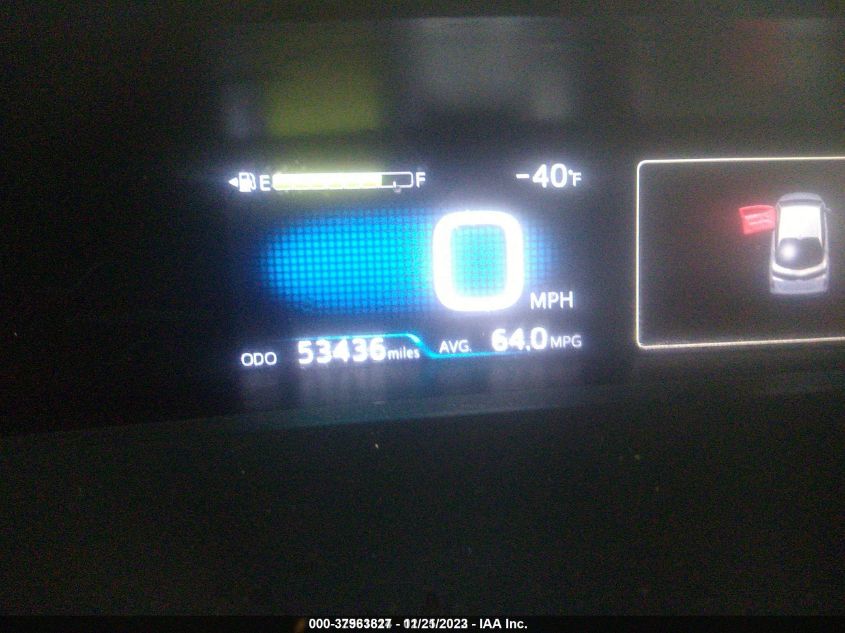 2017 TOYOTA PRIUS PRIME PLUS JTDKARFP4H3066088