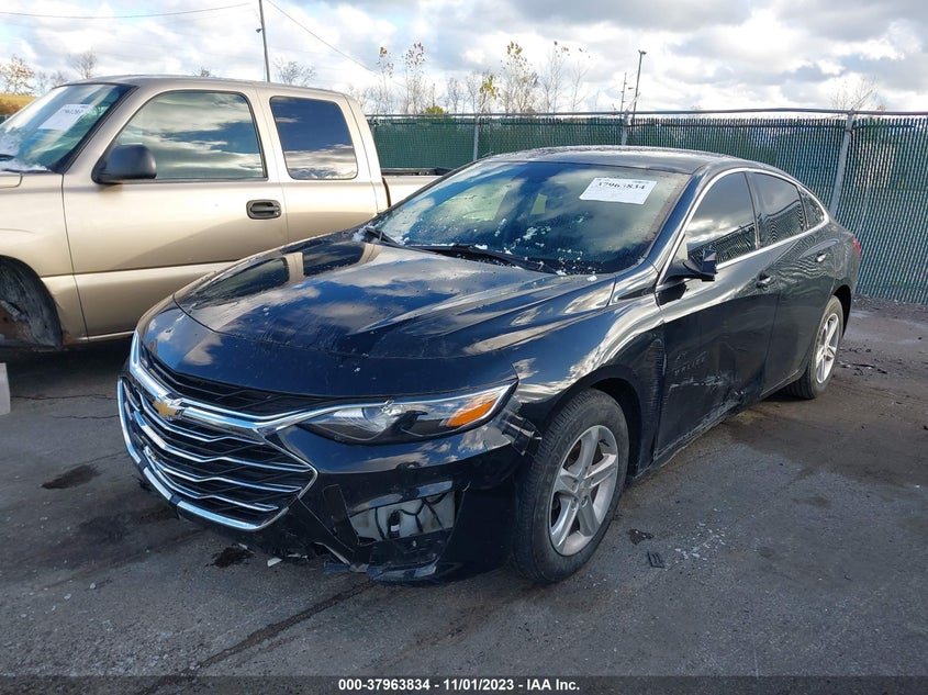 VIN 1G1ZC5ST3MF084958 2021 CHEVROLET MALIBU LS