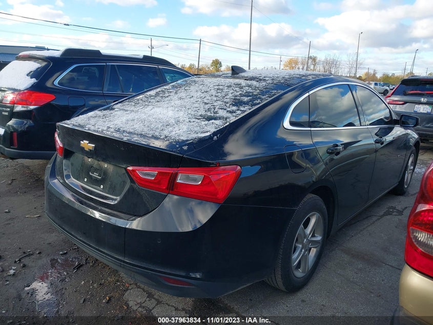 VIN 1G1ZC5ST3MF084958 2021 CHEVROLET MALIBU LS