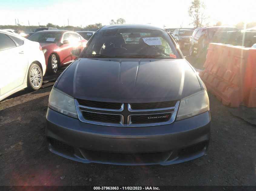 2013 DODGE AVENGER SE - 1C3CDZAB2DN503127