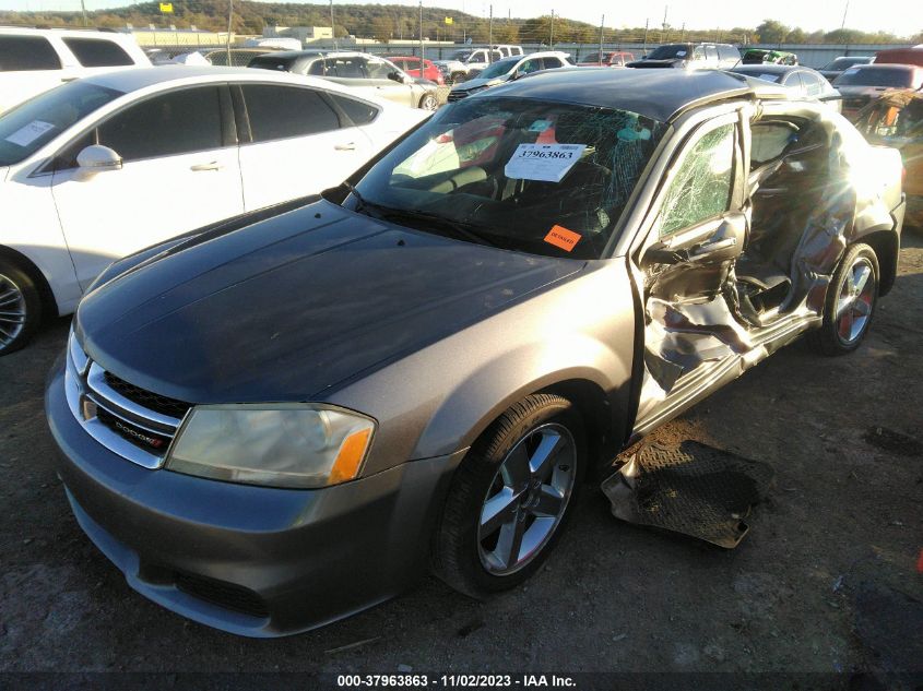 2013 DODGE AVENGER SE - 1C3CDZAB2DN503127