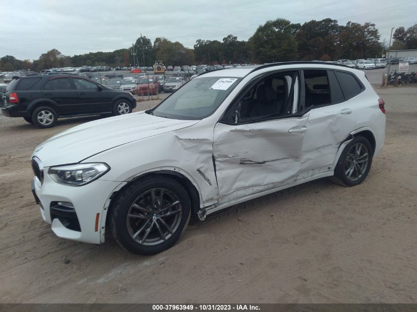 2019 BMW X3 XDRIVE30I - 5UXTR9C55KLP89308