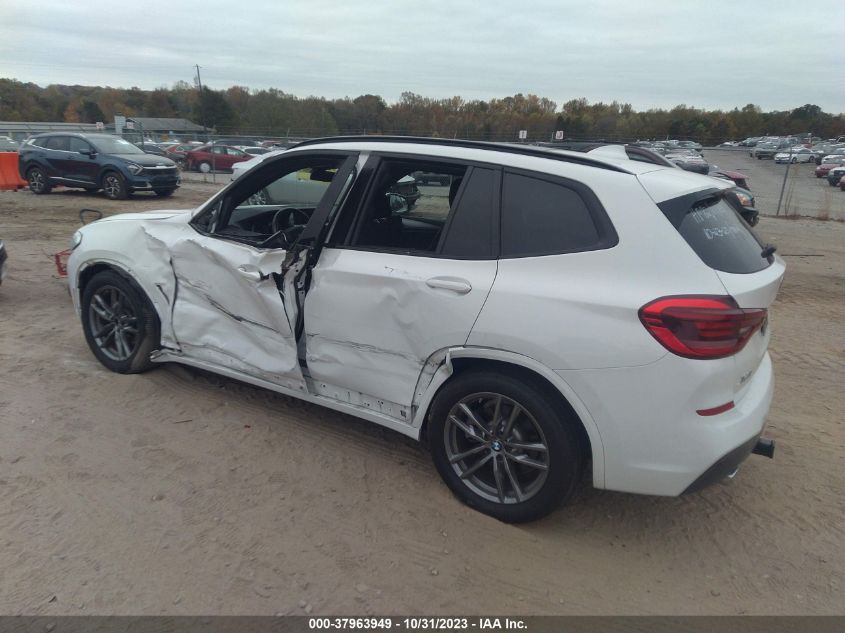 2019 BMW X3 XDRIVE30I - 5UXTR9C55KLP89308