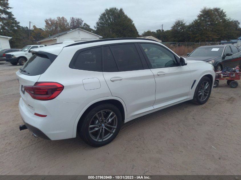 2019 BMW X3 XDRIVE30I - 5UXTR9C55KLP89308