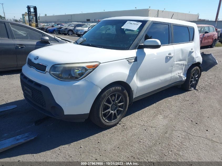 2014 KIA SOUL BASE - KNDJN2A25E7065300