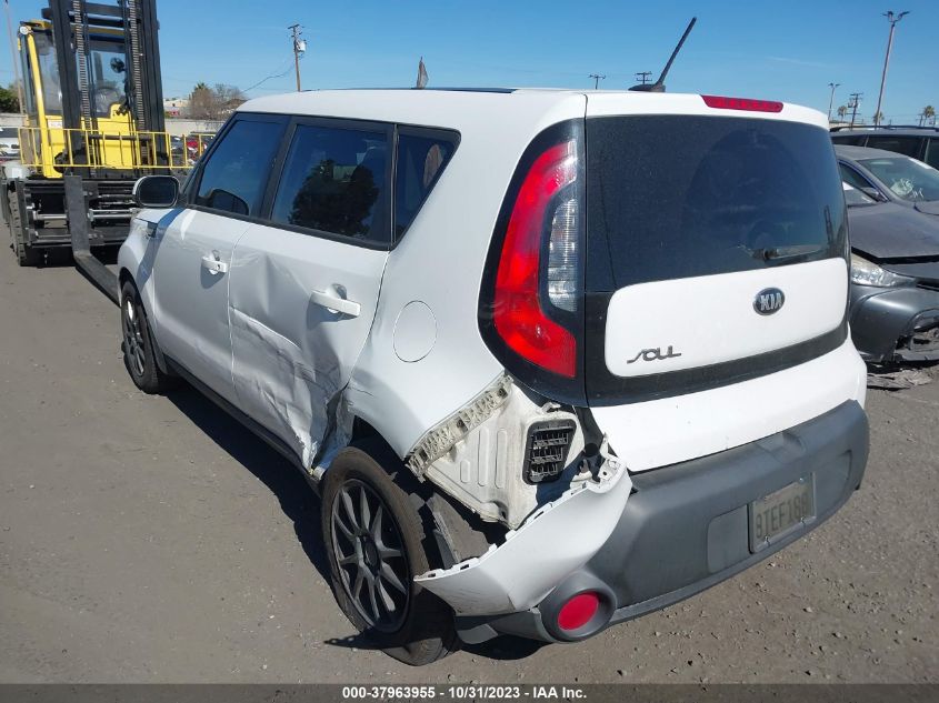 2014 KIA SOUL BASE - KNDJN2A25E7065300