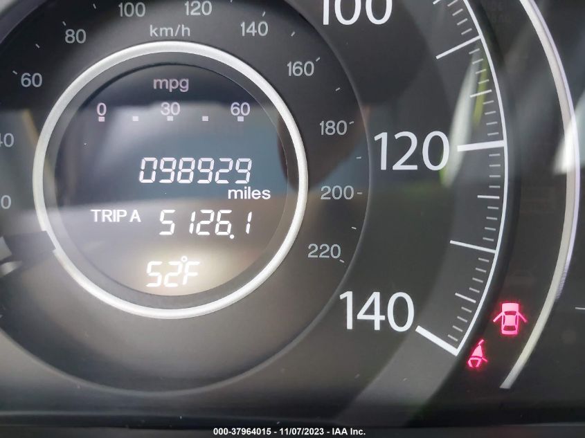 2013 HONDA CR-V EX-L - 5J6RM4H71DL071498