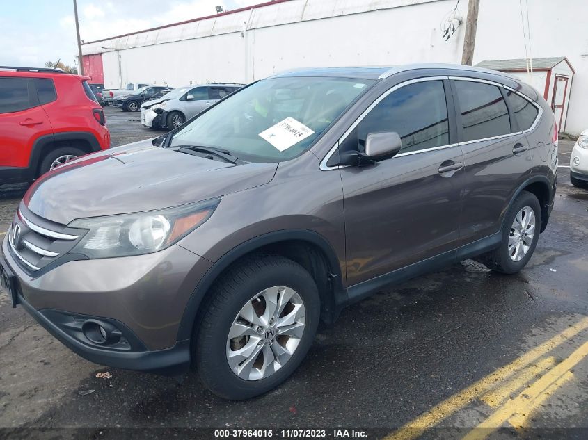 2013 HONDA CR-V EX-L - 5J6RM4H71DL071498