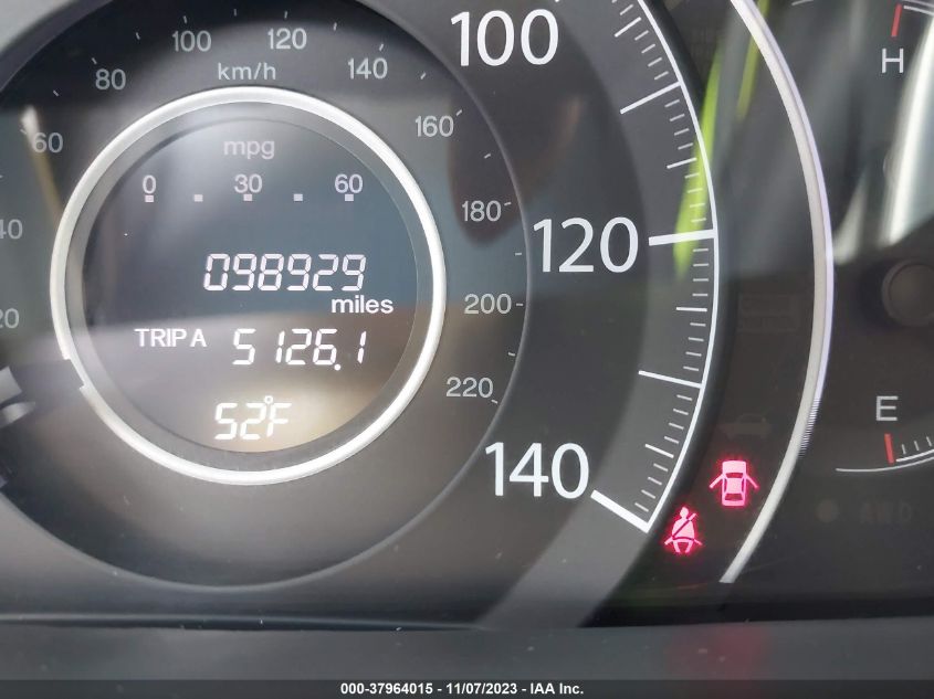 2013 HONDA CR-V EX-L - 5J6RM4H71DL071498