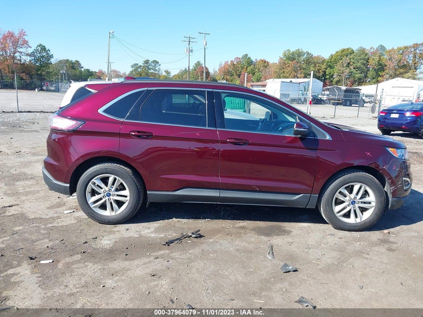 VIN 2FMPK4J92HBB18795 2017 FORD EDGE SEL