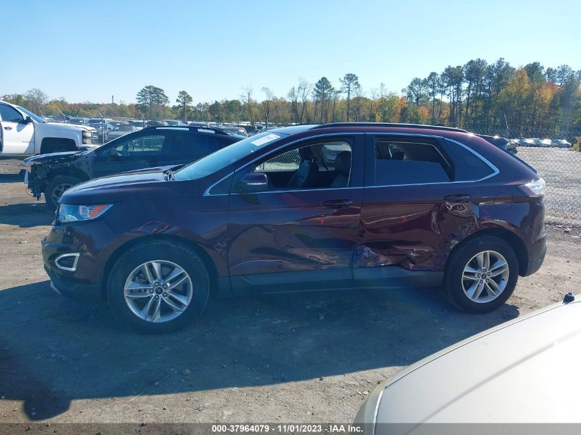 VIN 2FMPK4J92HBB18795 2017 FORD EDGE SEL
