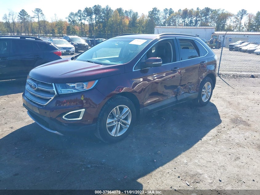 VIN 2FMPK4J92HBB18795 2017 FORD EDGE SEL