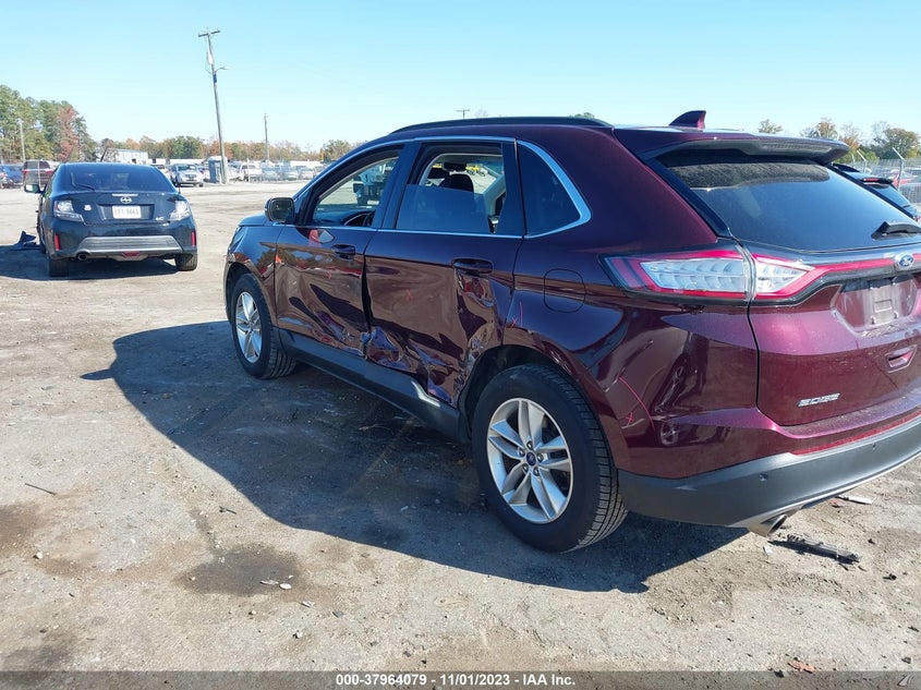 VIN 2FMPK4J92HBB18795 2017 FORD EDGE SEL