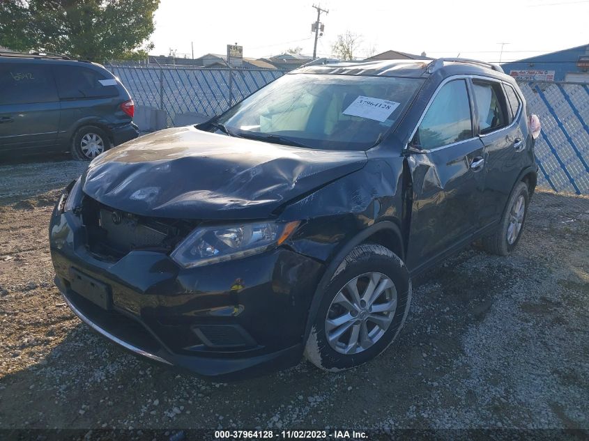 2016 NISSAN ROGUE SV - KNMAT2MV1GP638062