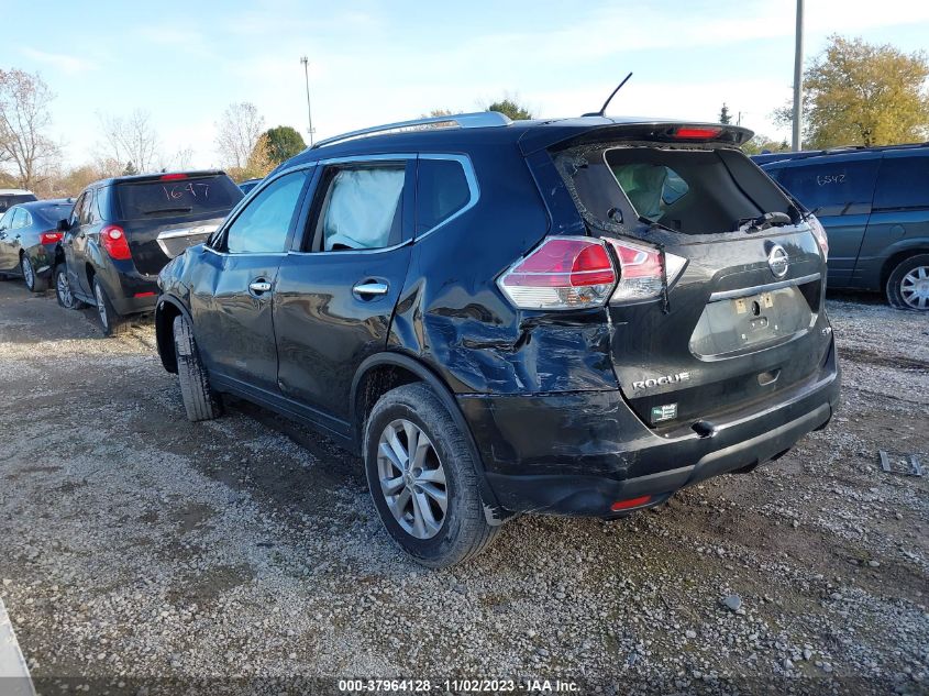 2016 NISSAN ROGUE SV - KNMAT2MV1GP638062