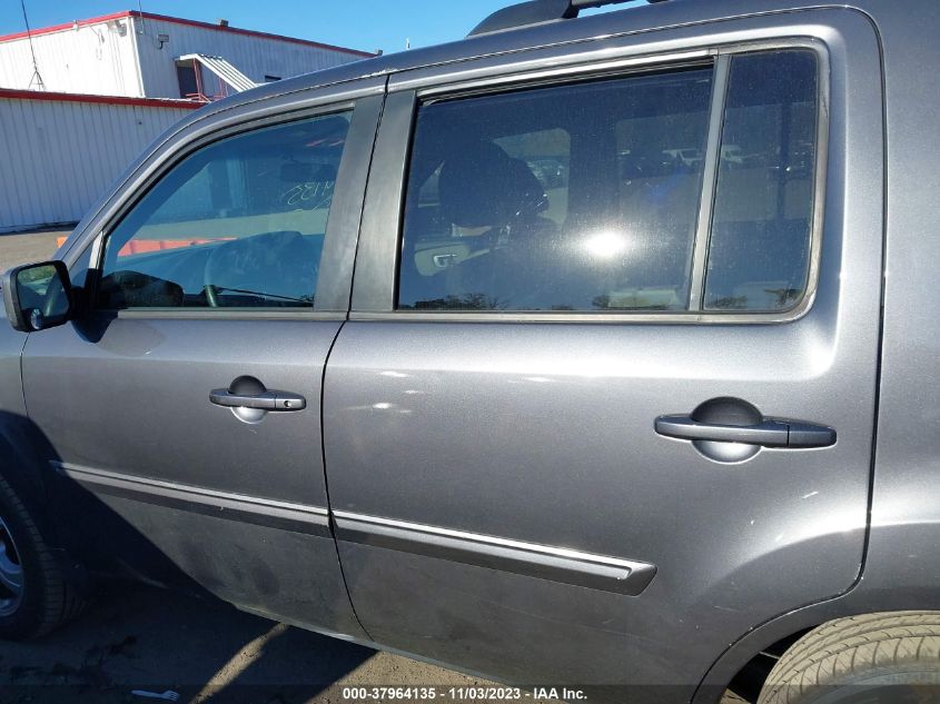 2013 HONDA PILOT EX - 5FNYF4H41DB036514