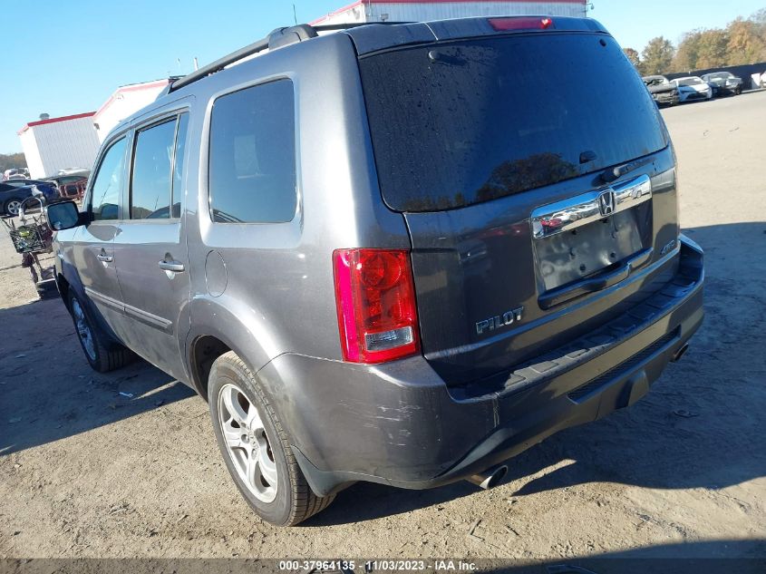 2013 HONDA PILOT EX - 5FNYF4H41DB036514