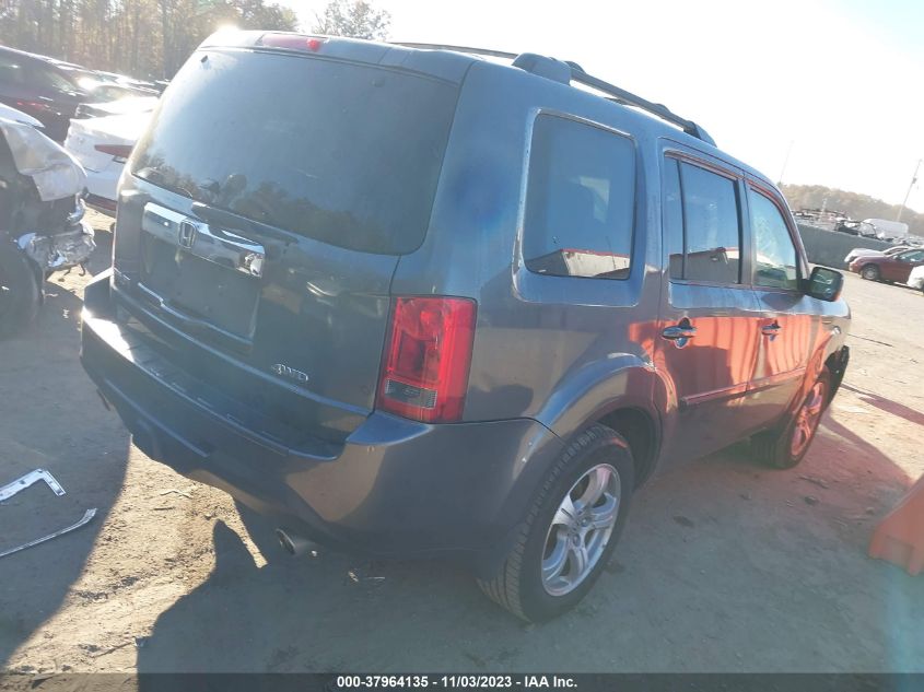 2013 HONDA PILOT EX - 5FNYF4H41DB036514
