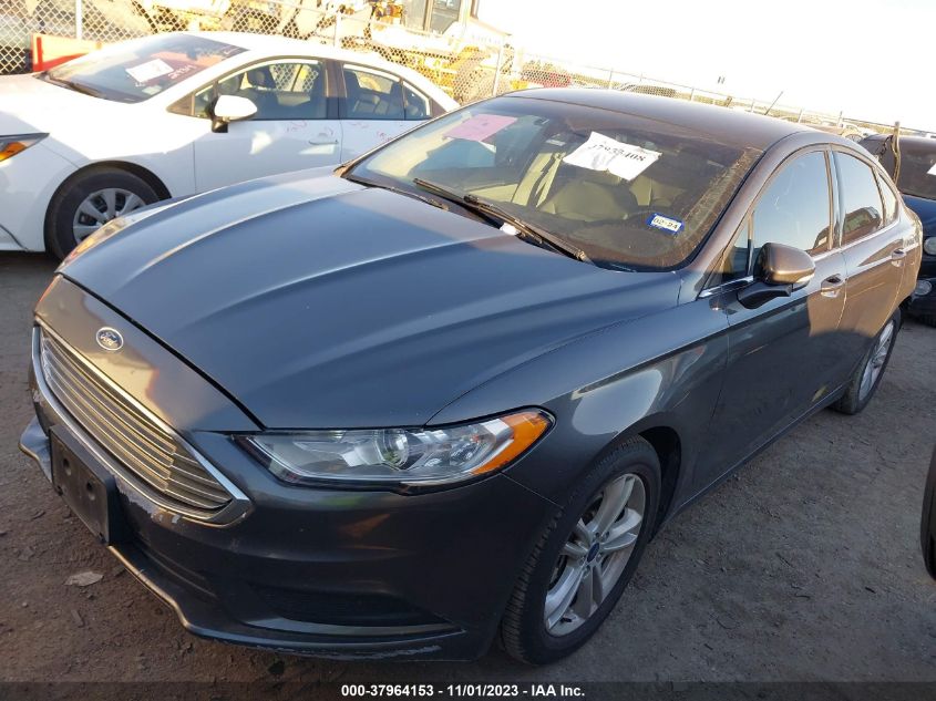 2018 FORD FUSION SE - 3FA6P0HD2JR281836